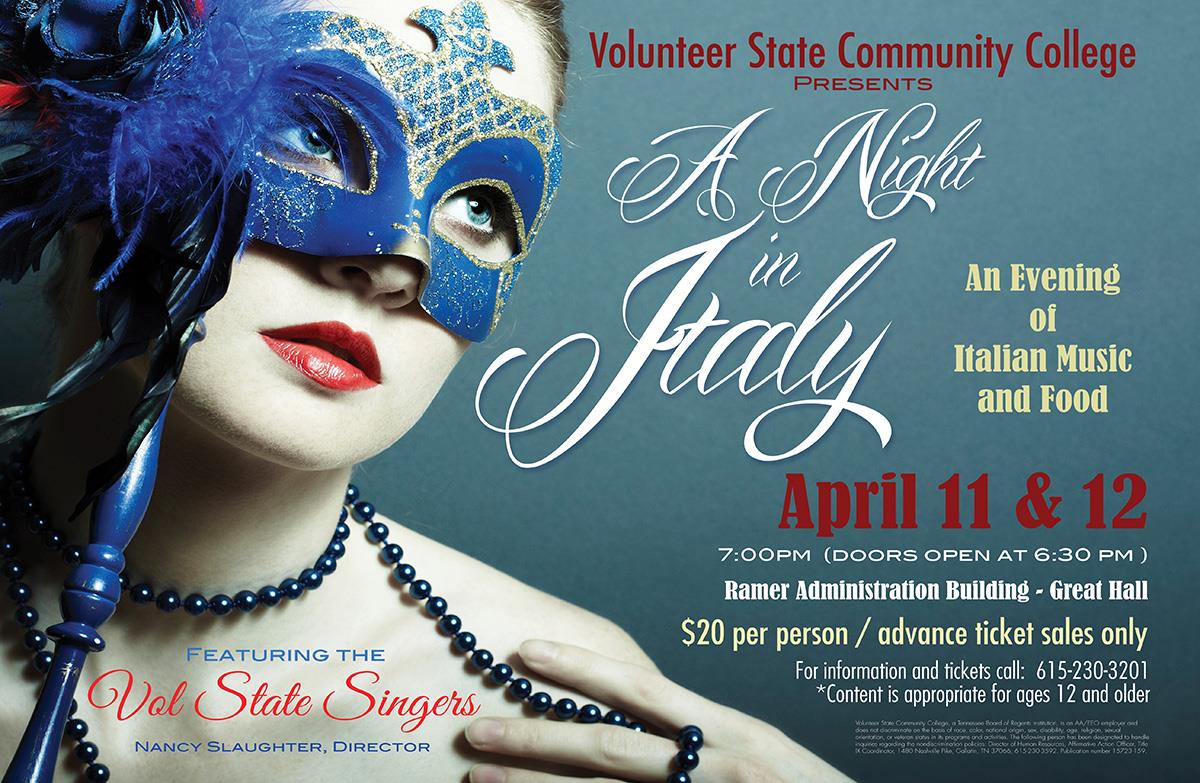 A Night In Italy Poster