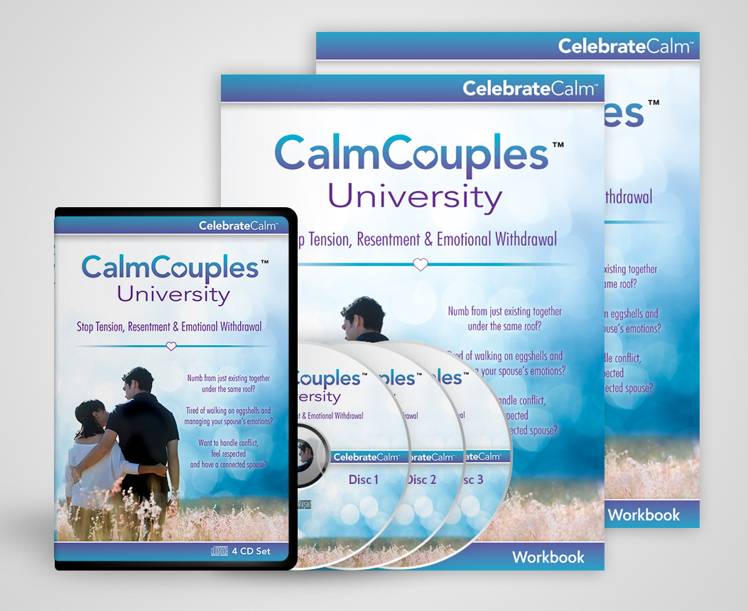Calm Couples DVD Book Package Design Nashville
