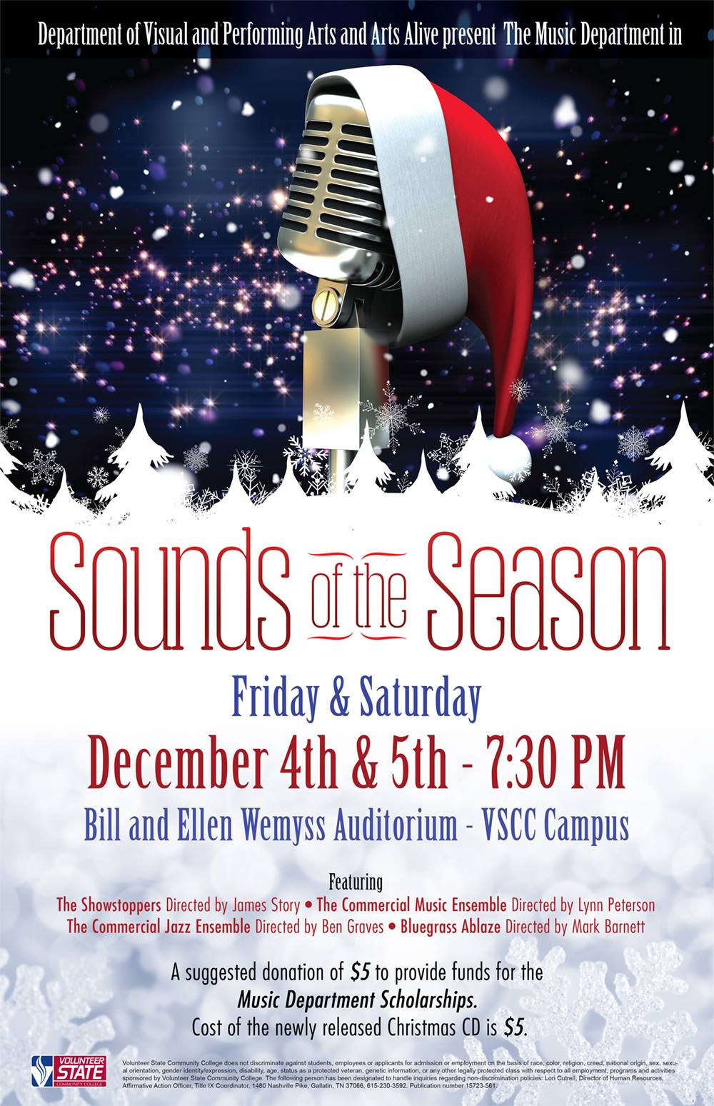 Vol State Concert Poster