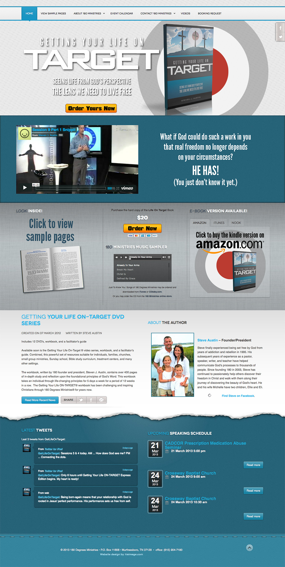 Getting Your Life On Target Website Design